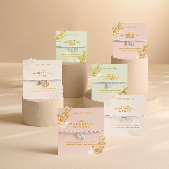 Grandmother A Little 'Wonderful Nan' Silver Plated Bracelet