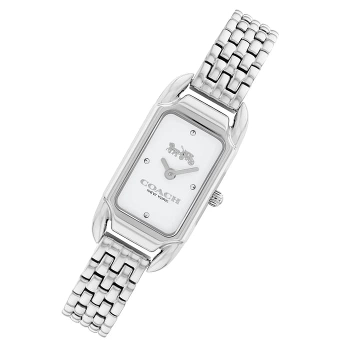 Cadie White Dial With Stainless Steel Bracelet Ladies Watch