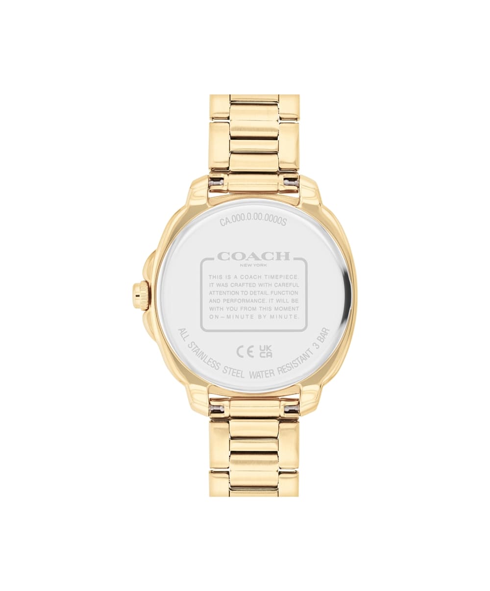 Kitt Gold Dial With Gold-Tone Bracelet Ladies Watch