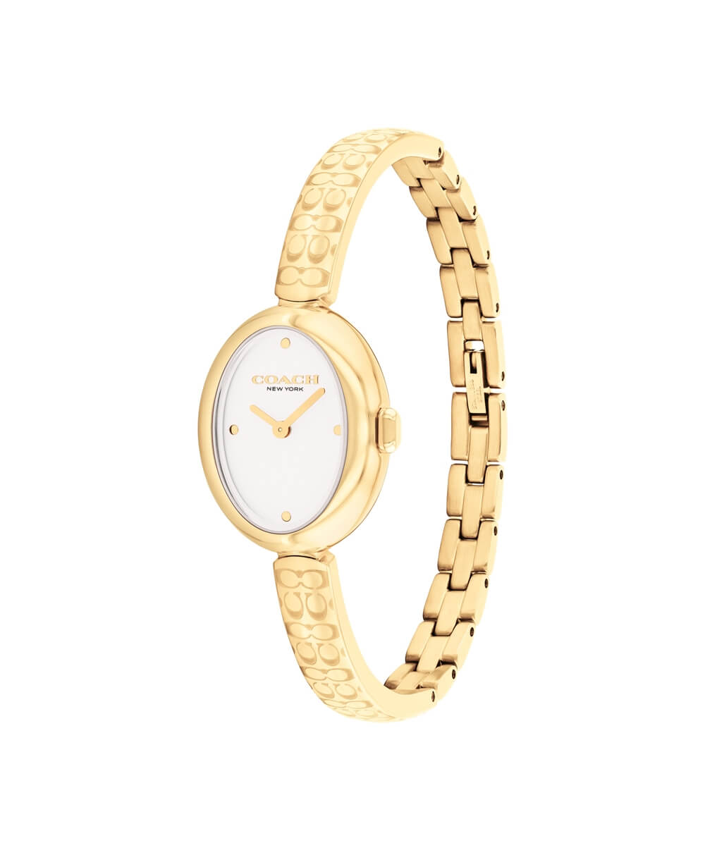 Sammy Silver Dial With Gold PVD Bracelet Ladies Watch