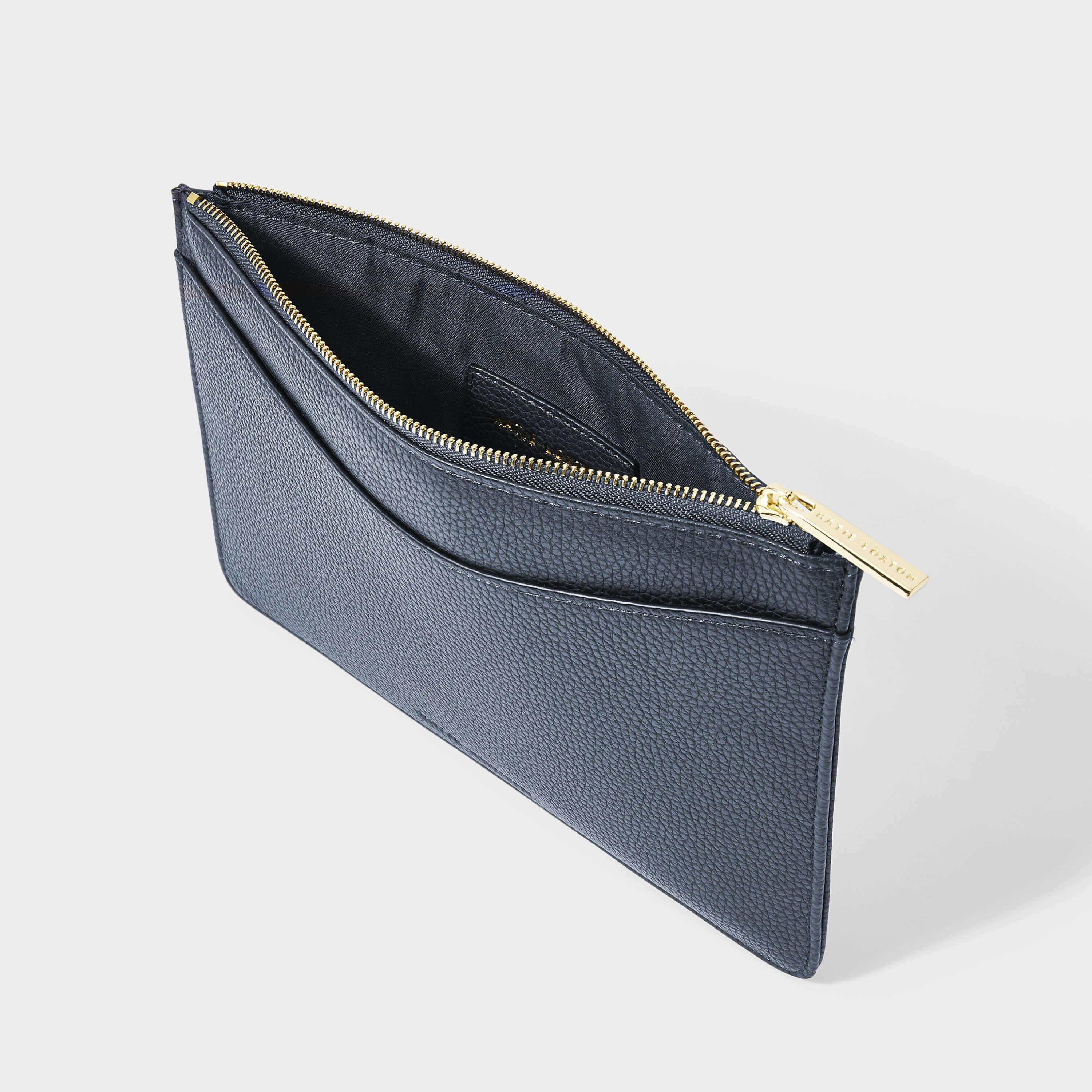 Cara Pouch | Navy | 16 X 24 X 1.5cm