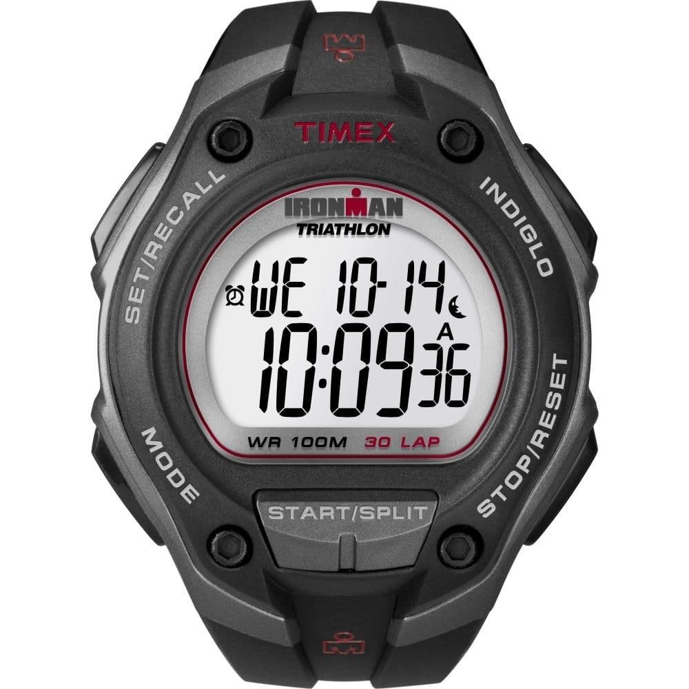 Gents Ironman Black Triathlon Watch