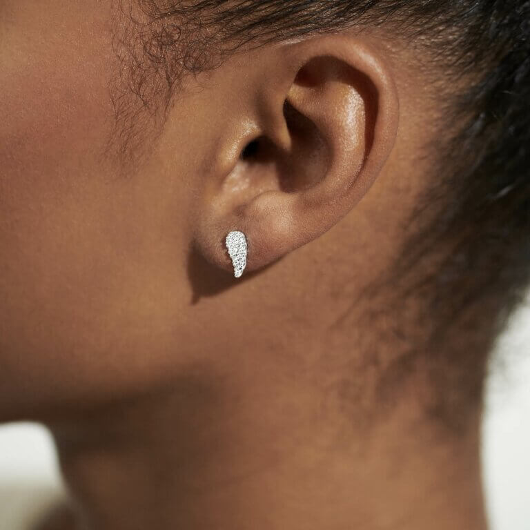 Mothers Day Boxed A Little Earrings 'Mum's Are Angels In Disguise'
