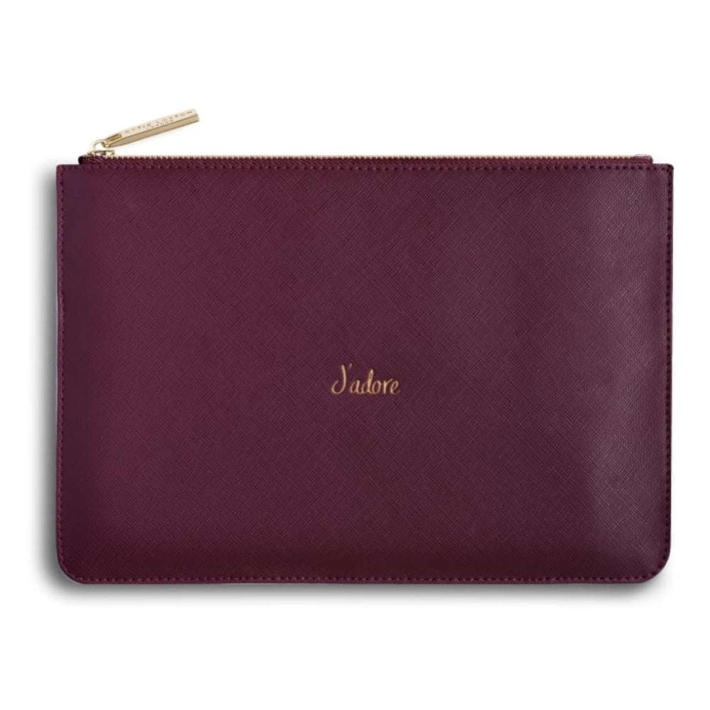 PERFECT POUCH - J'adore - burgundy - 16x24cm