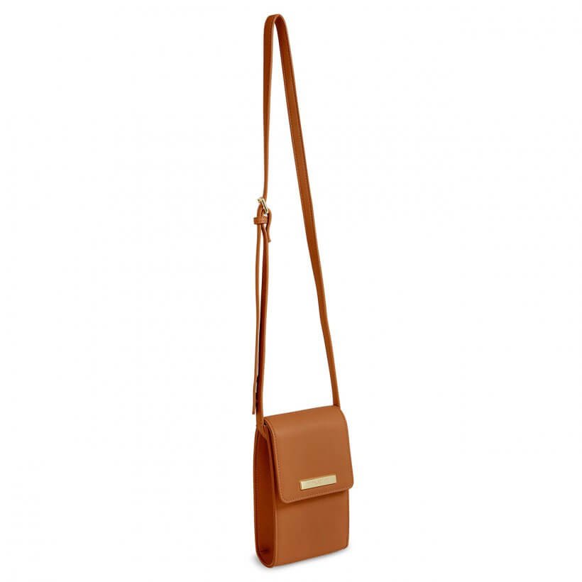 Taylor Crossbody Bag | Cognac