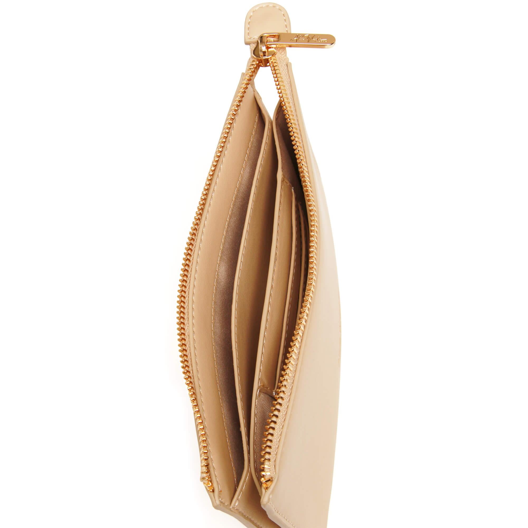 Valencia Double Purse In Sand