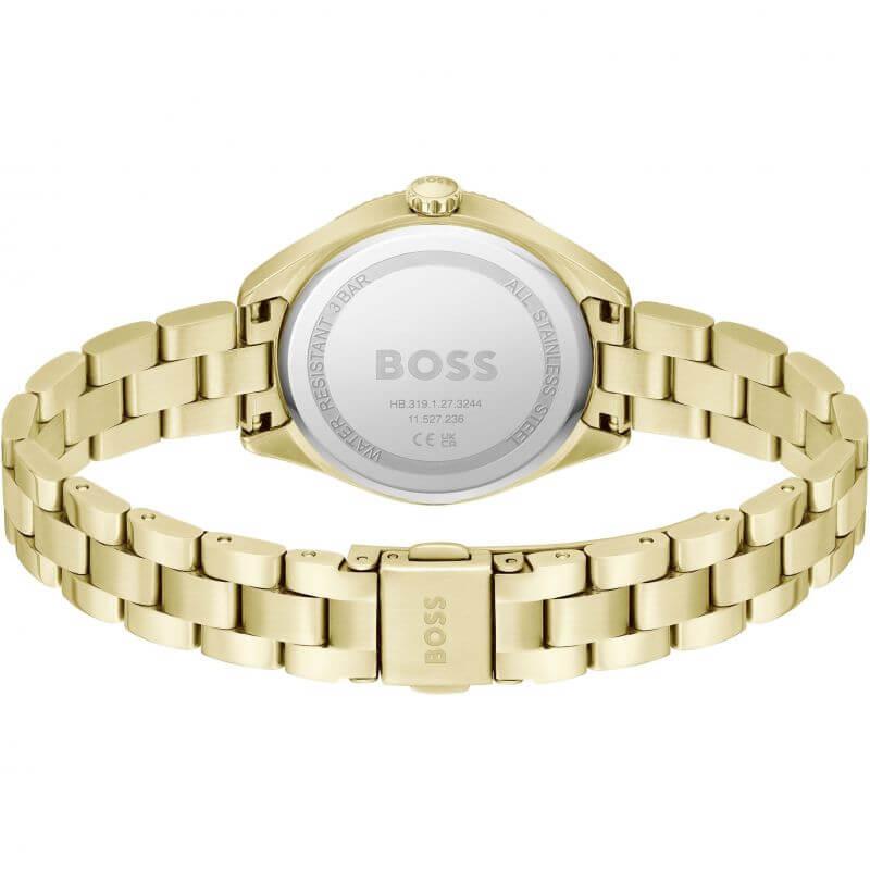 Sage Light Yellow Gold IP Bracelet Ladies Watch