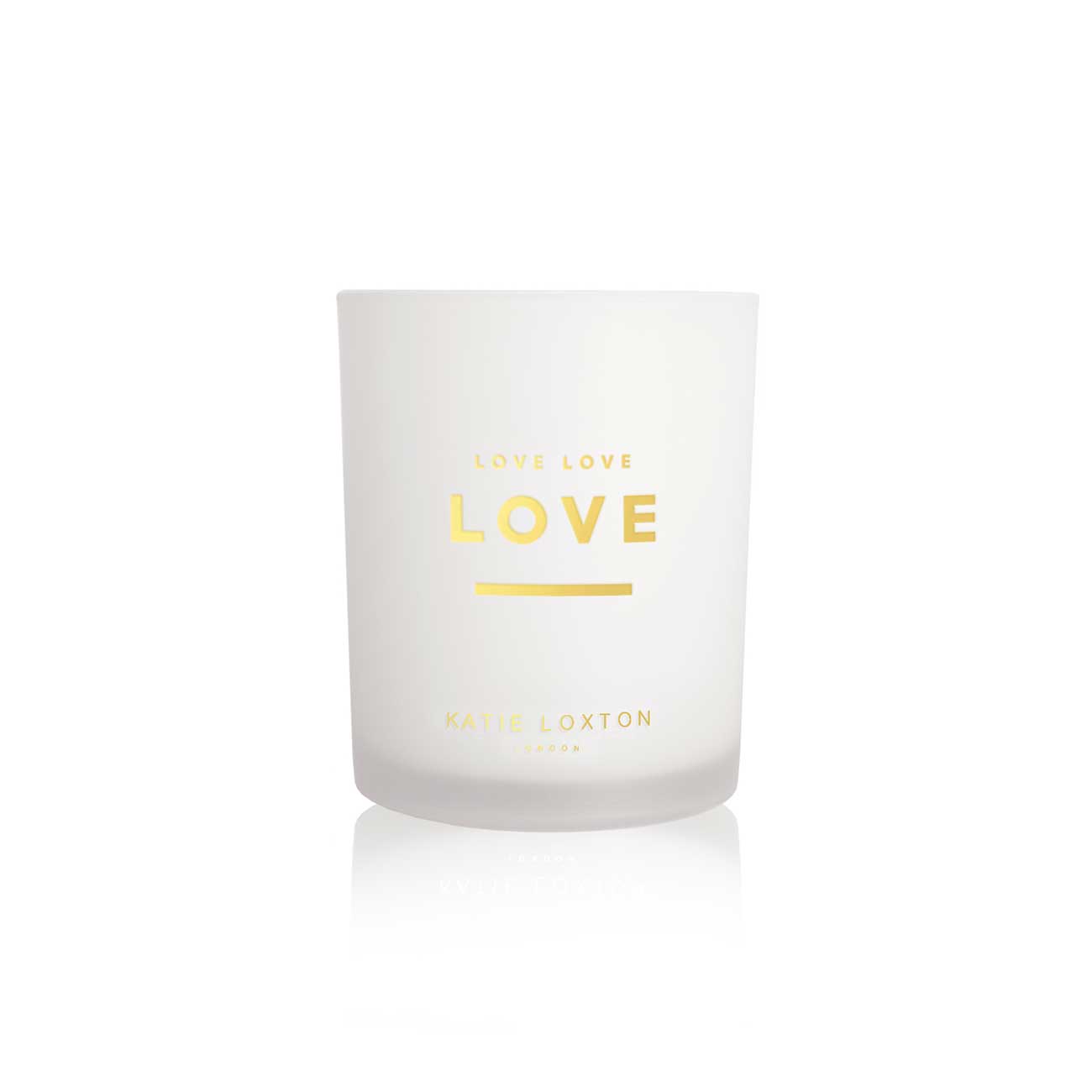 Sentiment Candle| Love Love Love | Sweet Papaya and Hibiscus Flower |