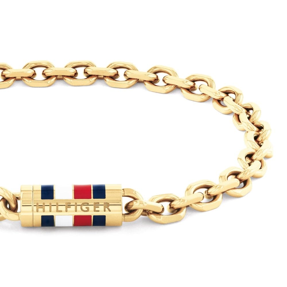 Men's Bruce Gold Plated Chain Bracelet