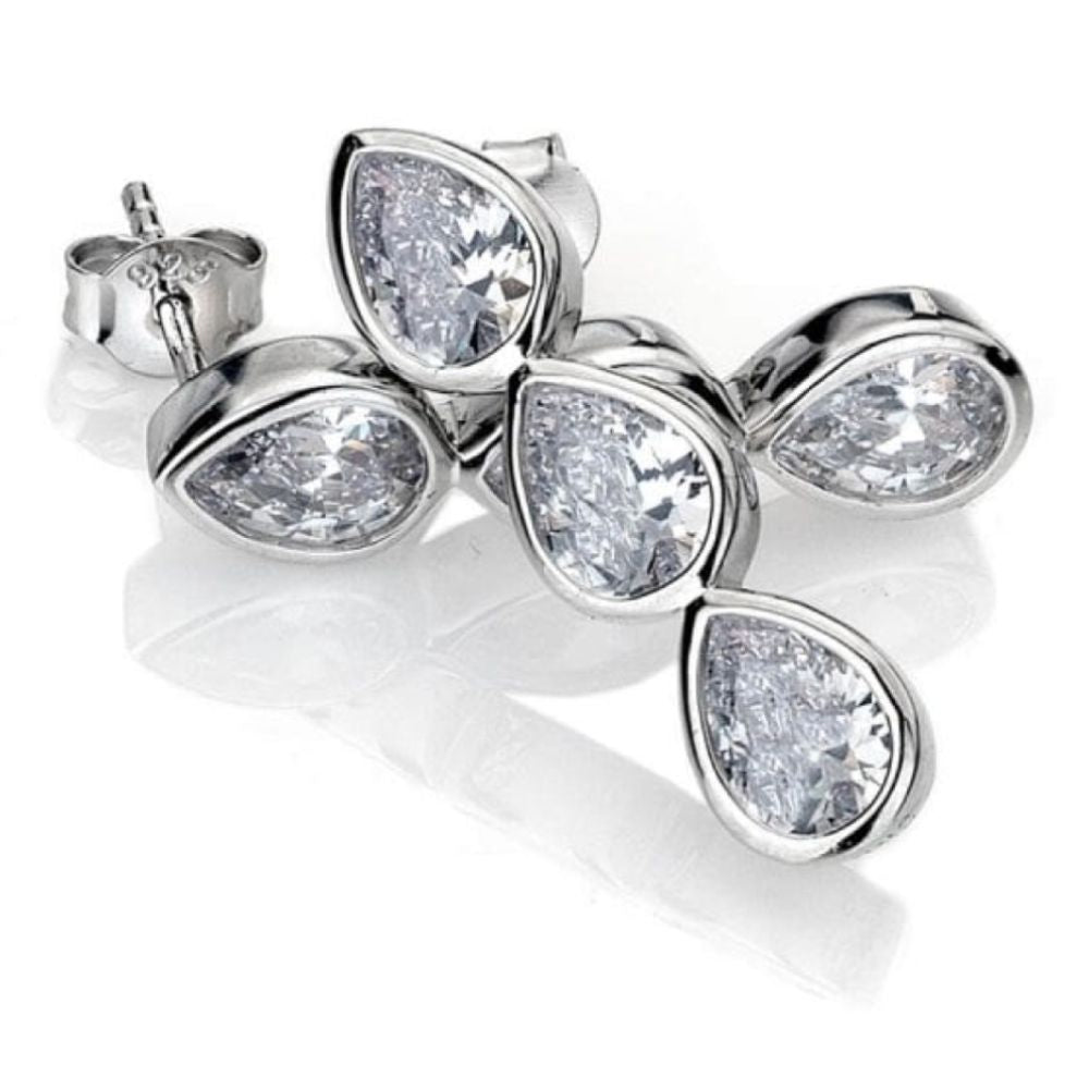 Acqua D'Amore Triple Earrings