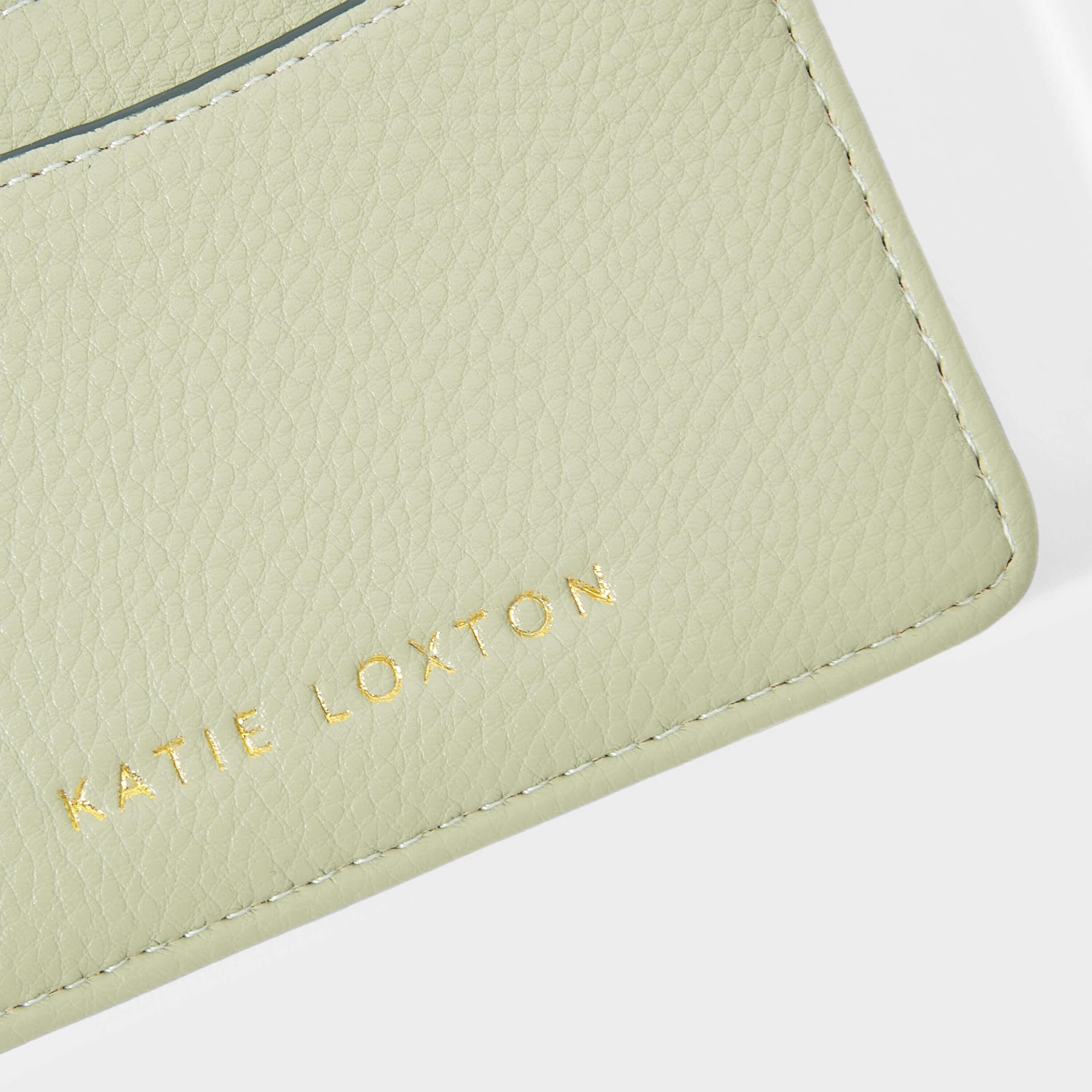 Cara Cardholder | Sage Green | 7.7 X 11. X 0.6cm
