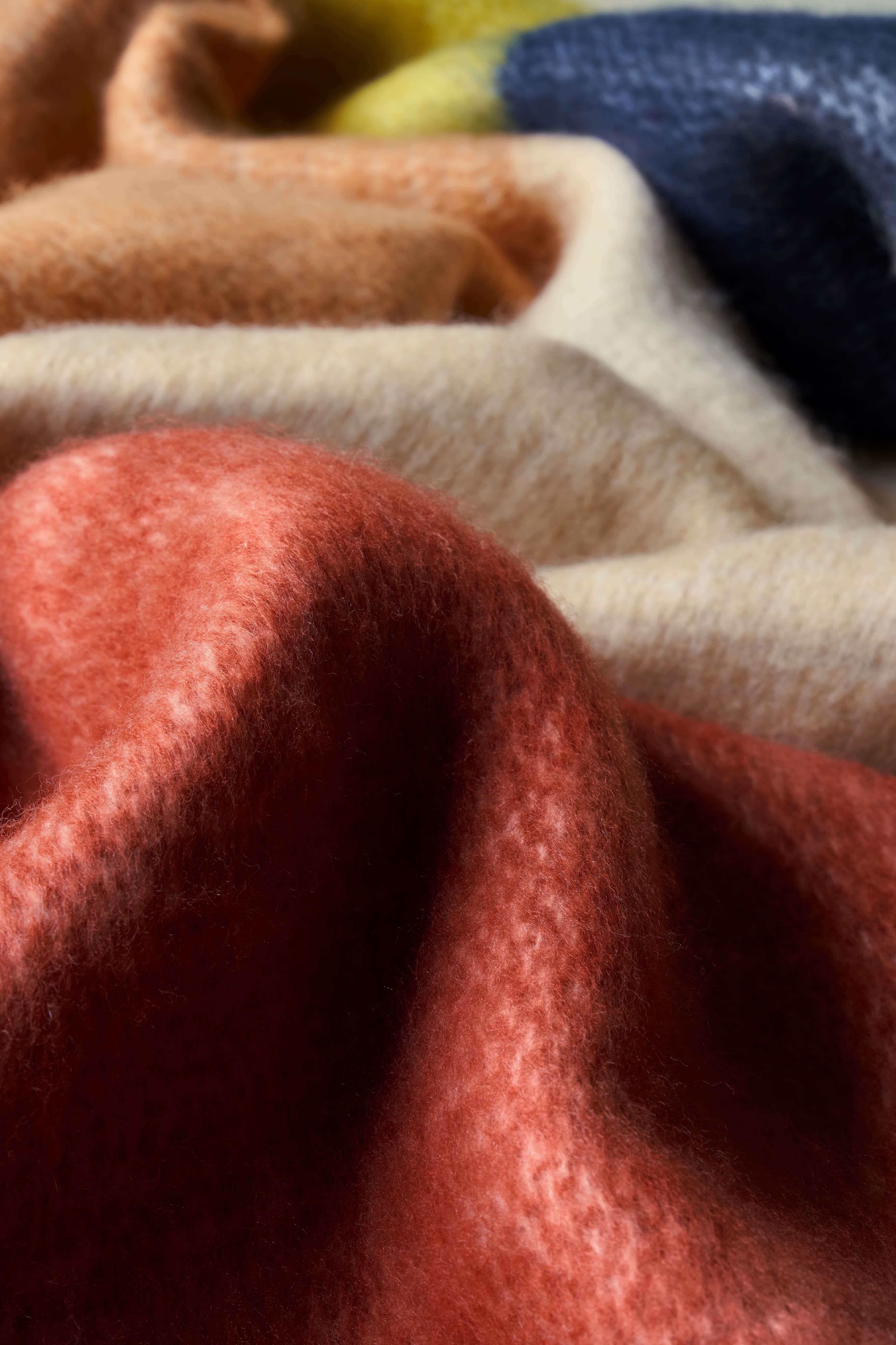 Soho Cosy Scarf - Chartreuse Mix
