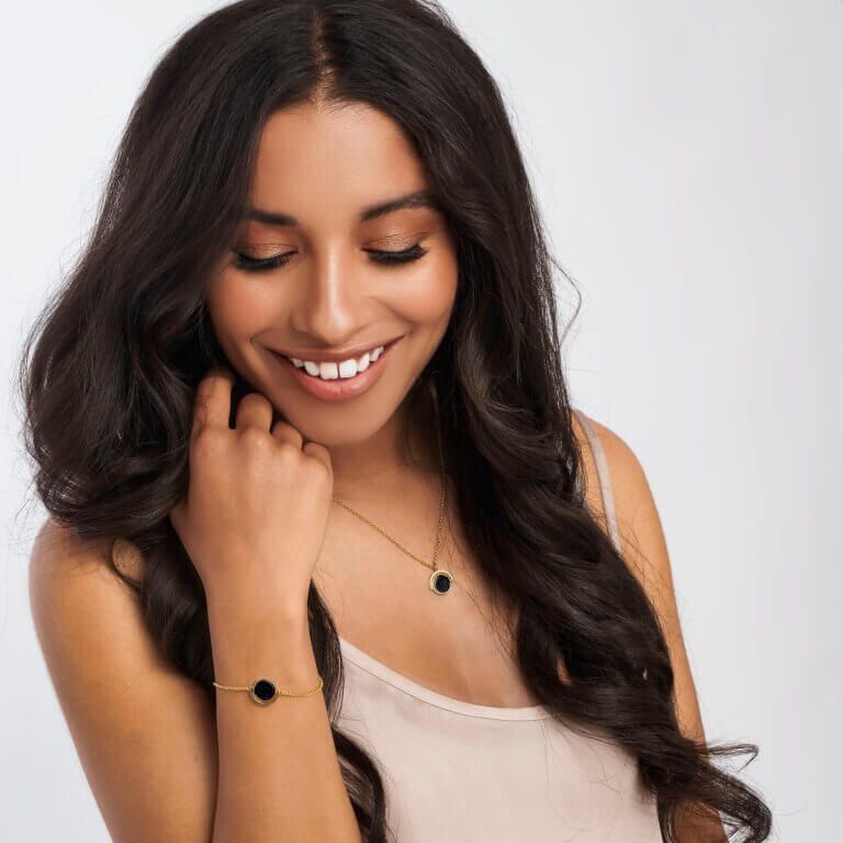 Positivity Pendants | Live To Dream | Gold | Bracelet | 19cm Adjustable