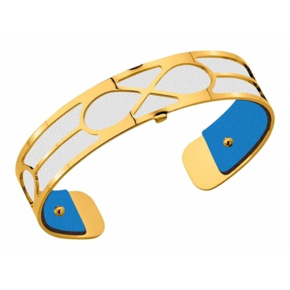 Leather White / Turquoise