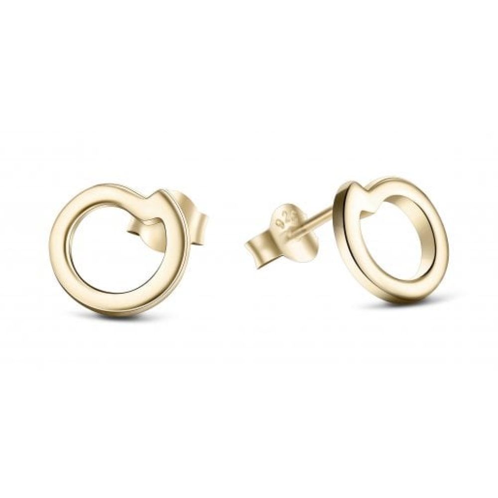 ENSO Earrings Gold Studs
