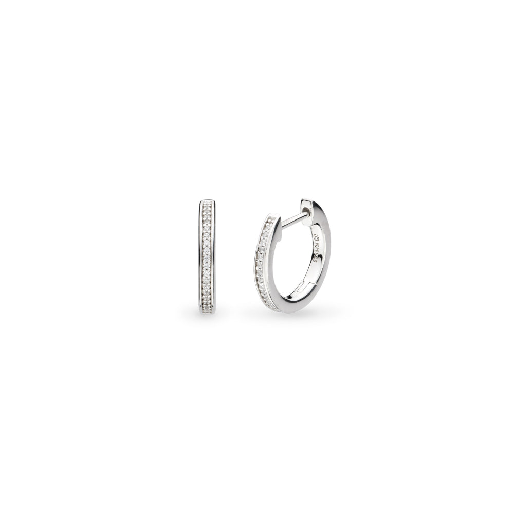 Revival Classic Glitz CZ Hoop Earrings