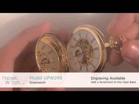 The St James - Gold Mechanical Double Hunter Pocket Watch