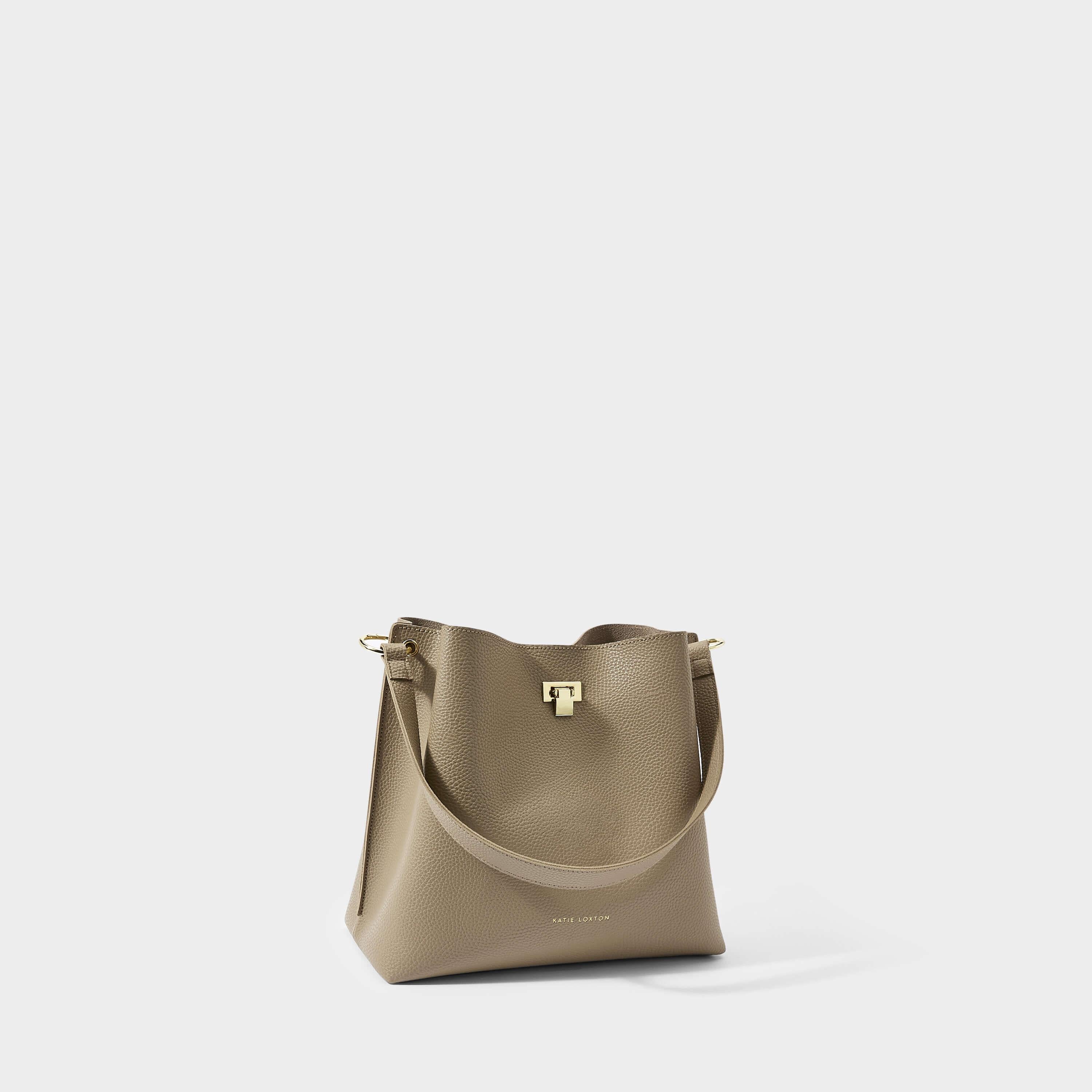 Reese Shoulder Bag | Taupe | 28 X 29 X 15cm