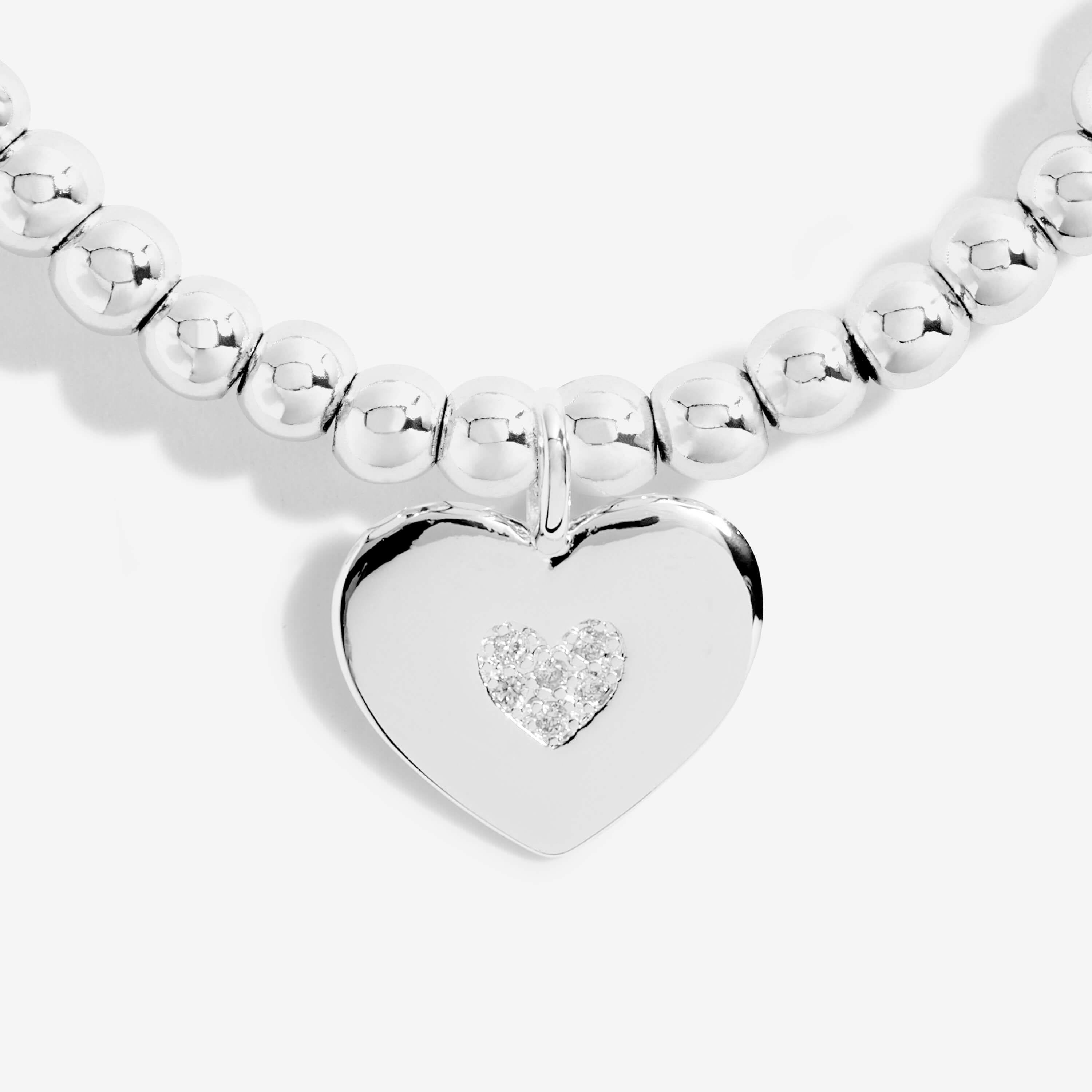 Beautifully Boxed A Littles | Happy First Mother's Day | Silver | Bracelet | 17.5cm Stretch