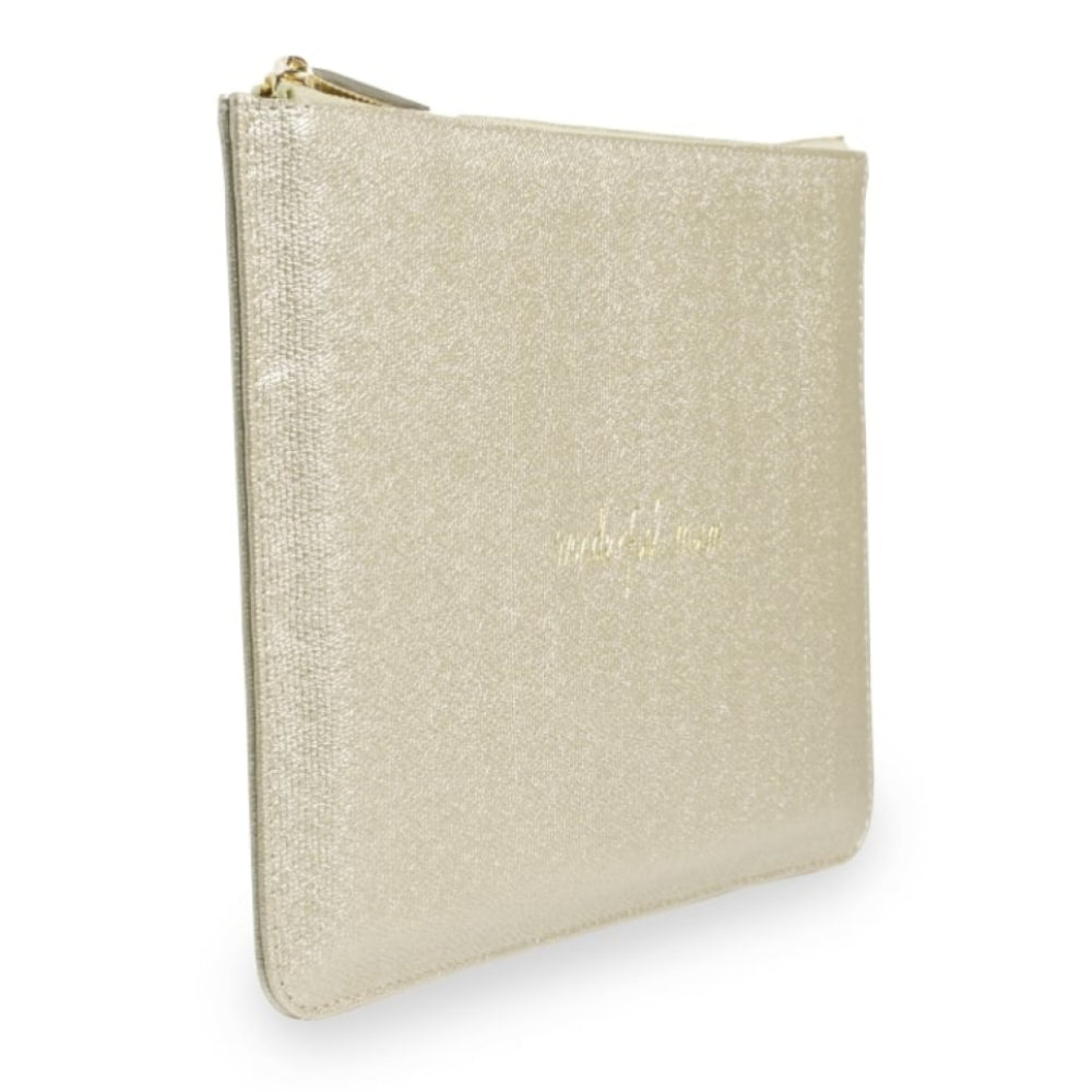 PERFECT POUCH - WONDERFUL MUM - gold shimmer - 16x24cm