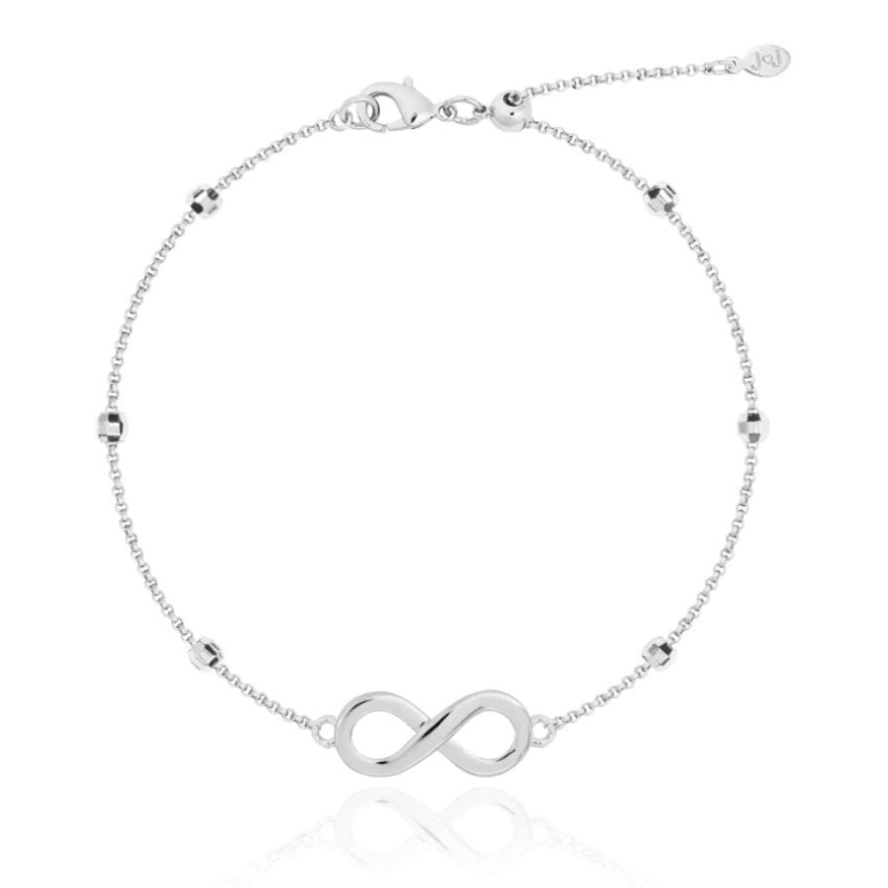 Anklet | Silver Infinity | 26cm Total Length