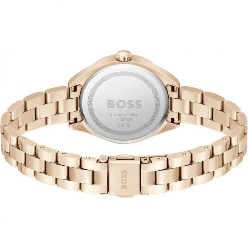 Sage Carnation Gold IP Ladies Watch