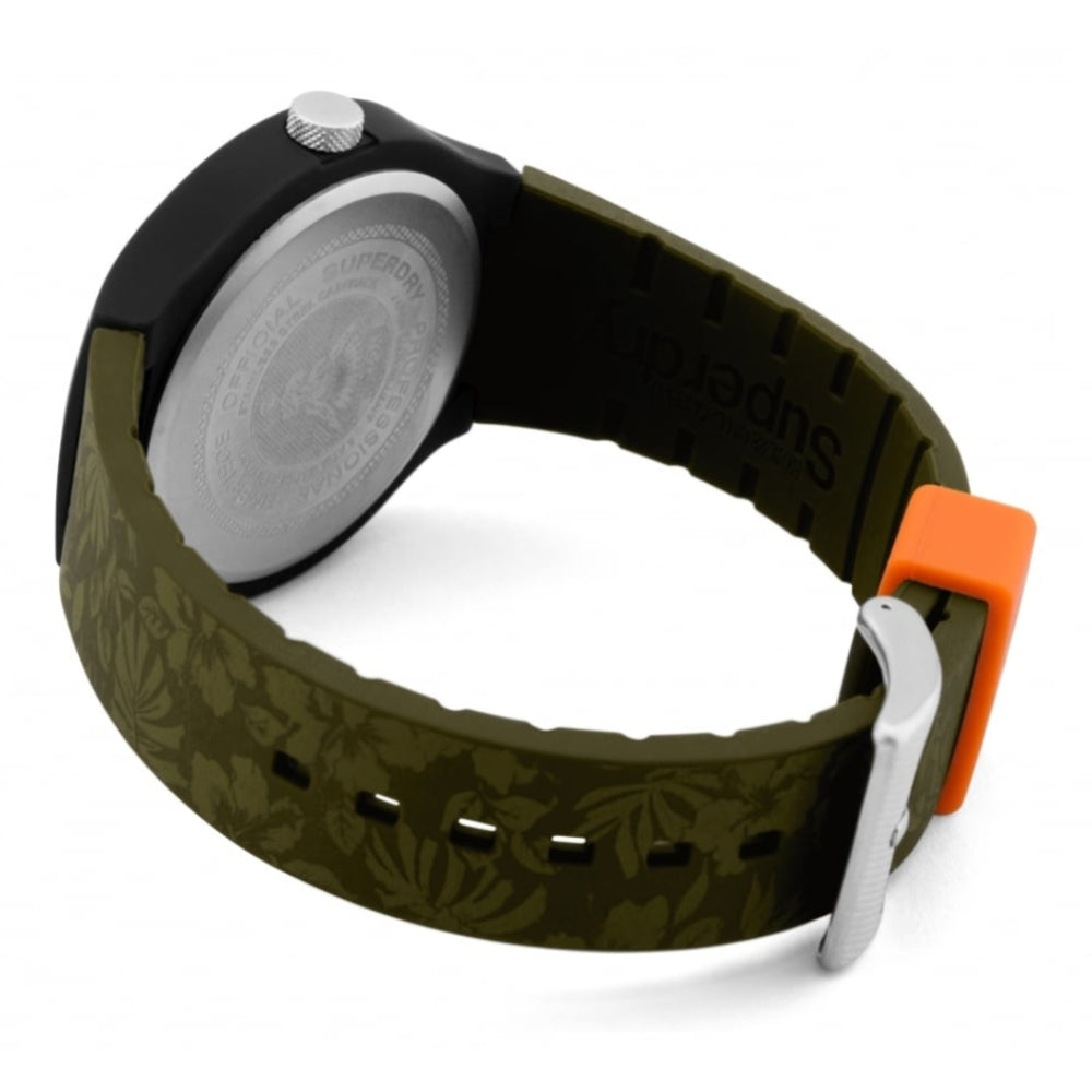 Urban Tropic Camo Grey Dial With Green Strap