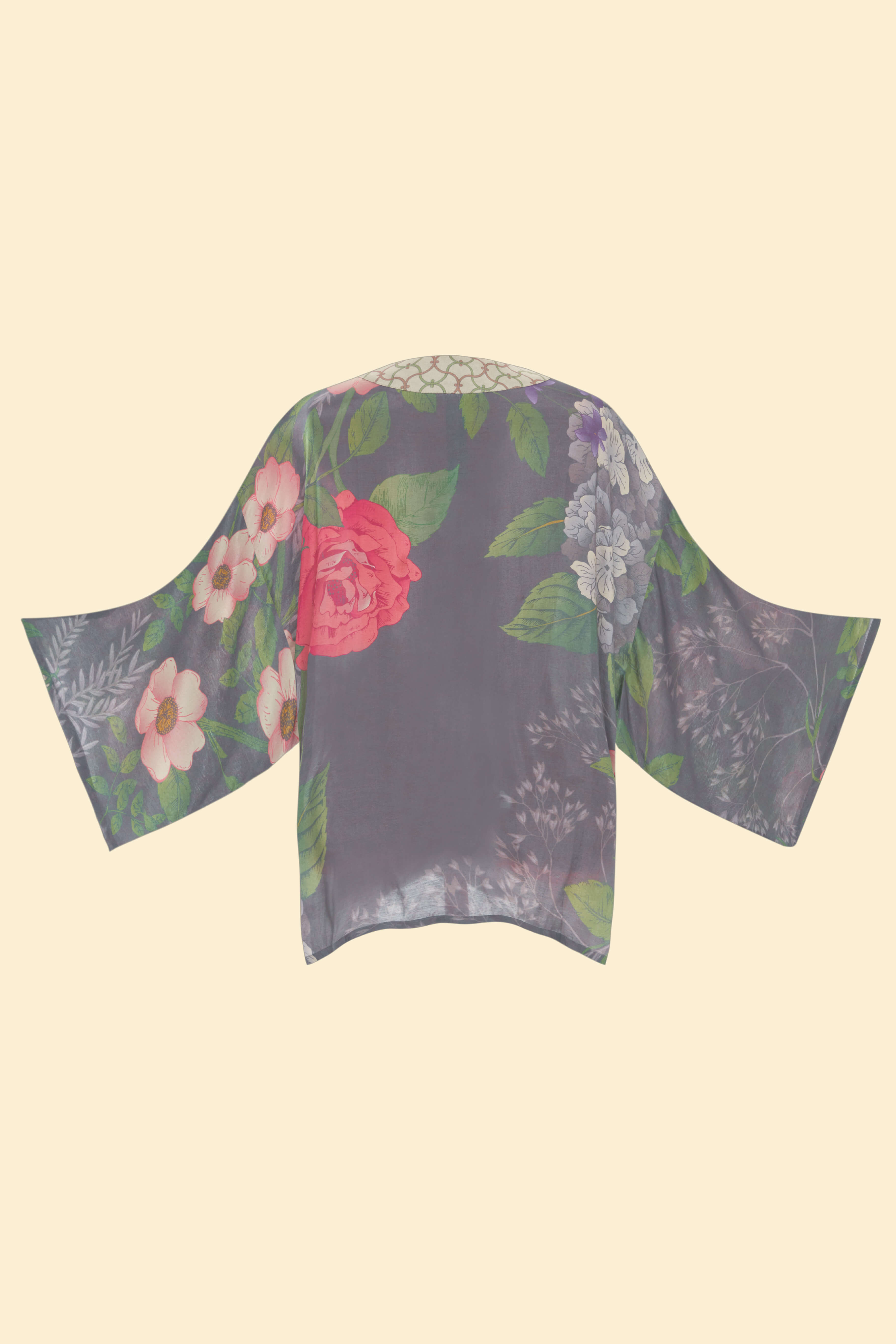 Hedgerow Kimono Jacket - Pewter