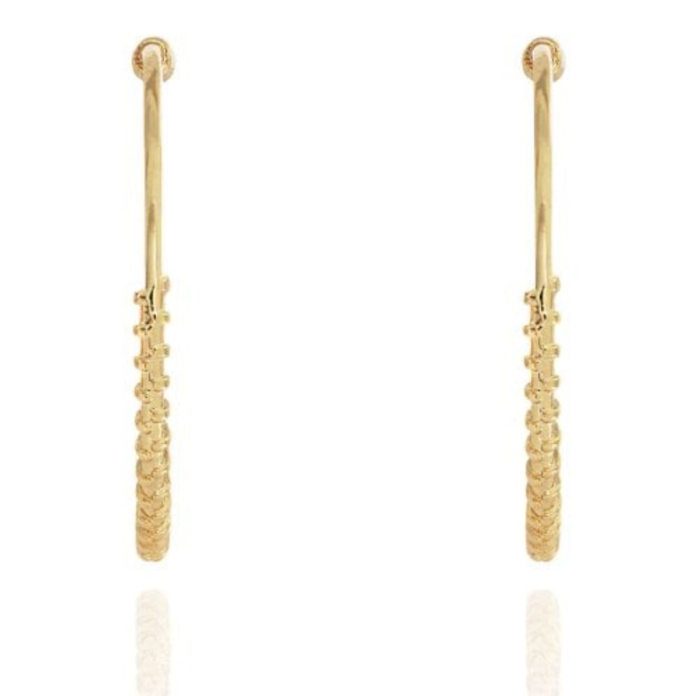 Statement Earrings | Woven | Hoop Earrings