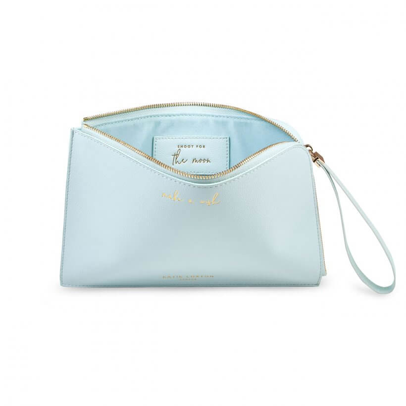 Secret Message Pouch | Make A Wish | Pale Blue
