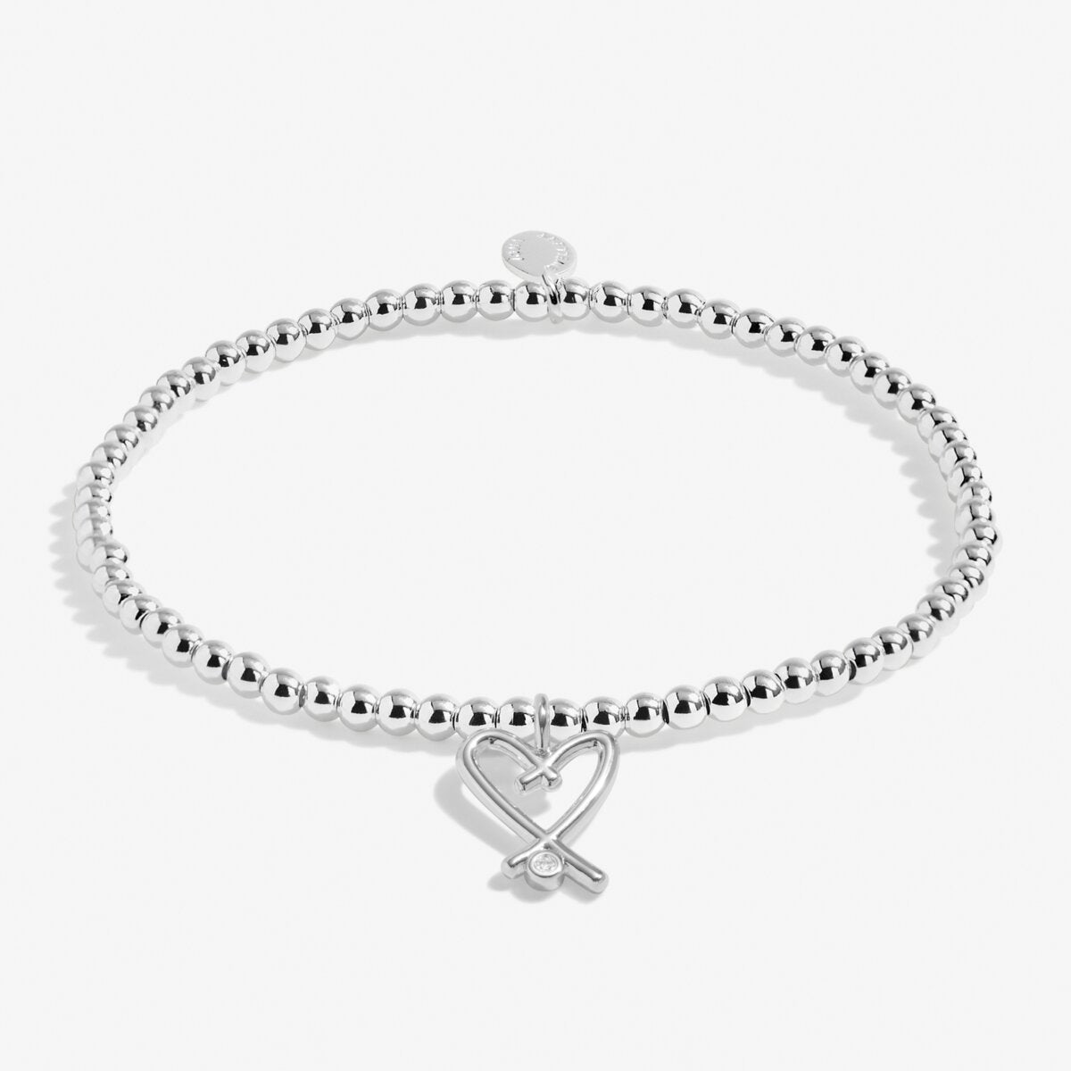 A Little 'Beautiful Wife' Silver Plated Bracelet