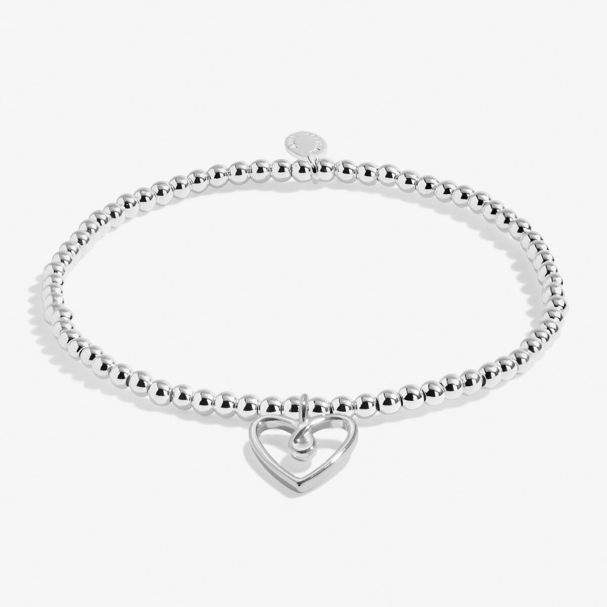 A Little 'Lucky To Have A Sister Like You' Silver Plated Bracelet