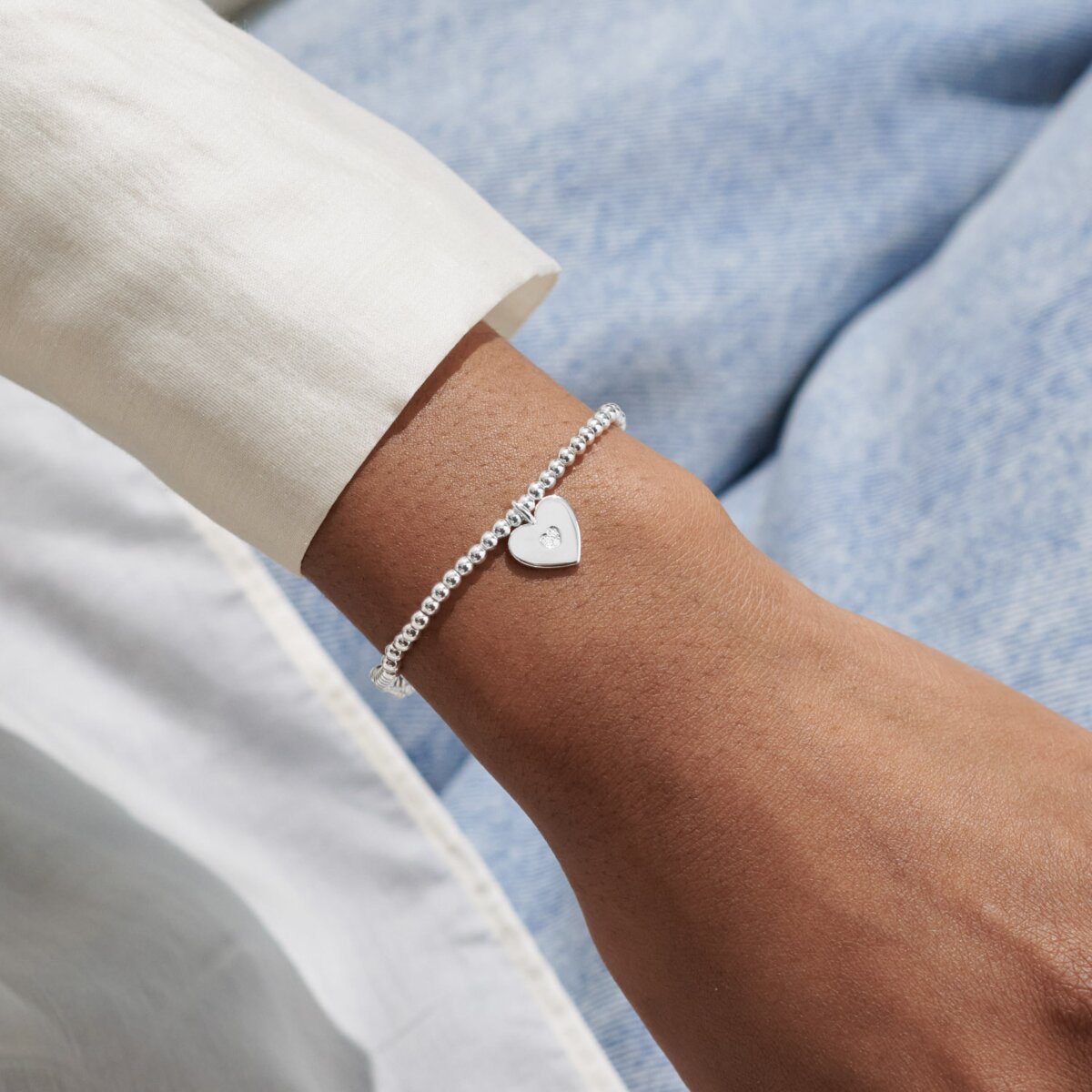 A Little 'You're Going To Be A Grandma!' Silver Plated Bracelet
