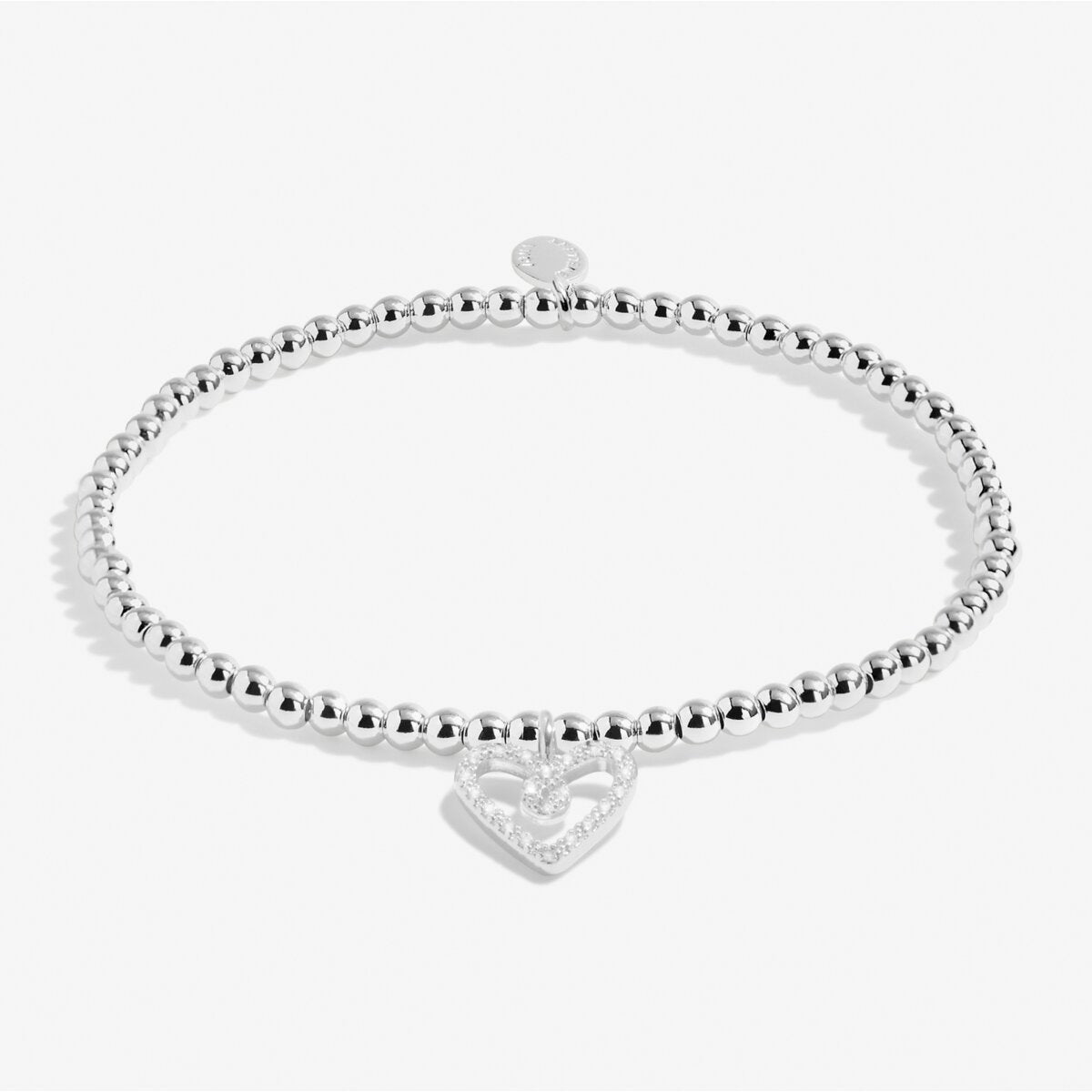Mother's Day A Little 'Lucky To Have A Mum Like You' Silver Plated Bracelet