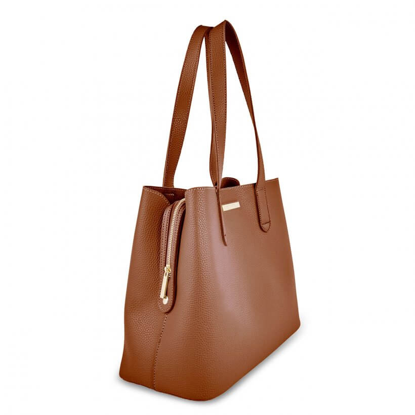 Riley Shoulder Bag | Cognac