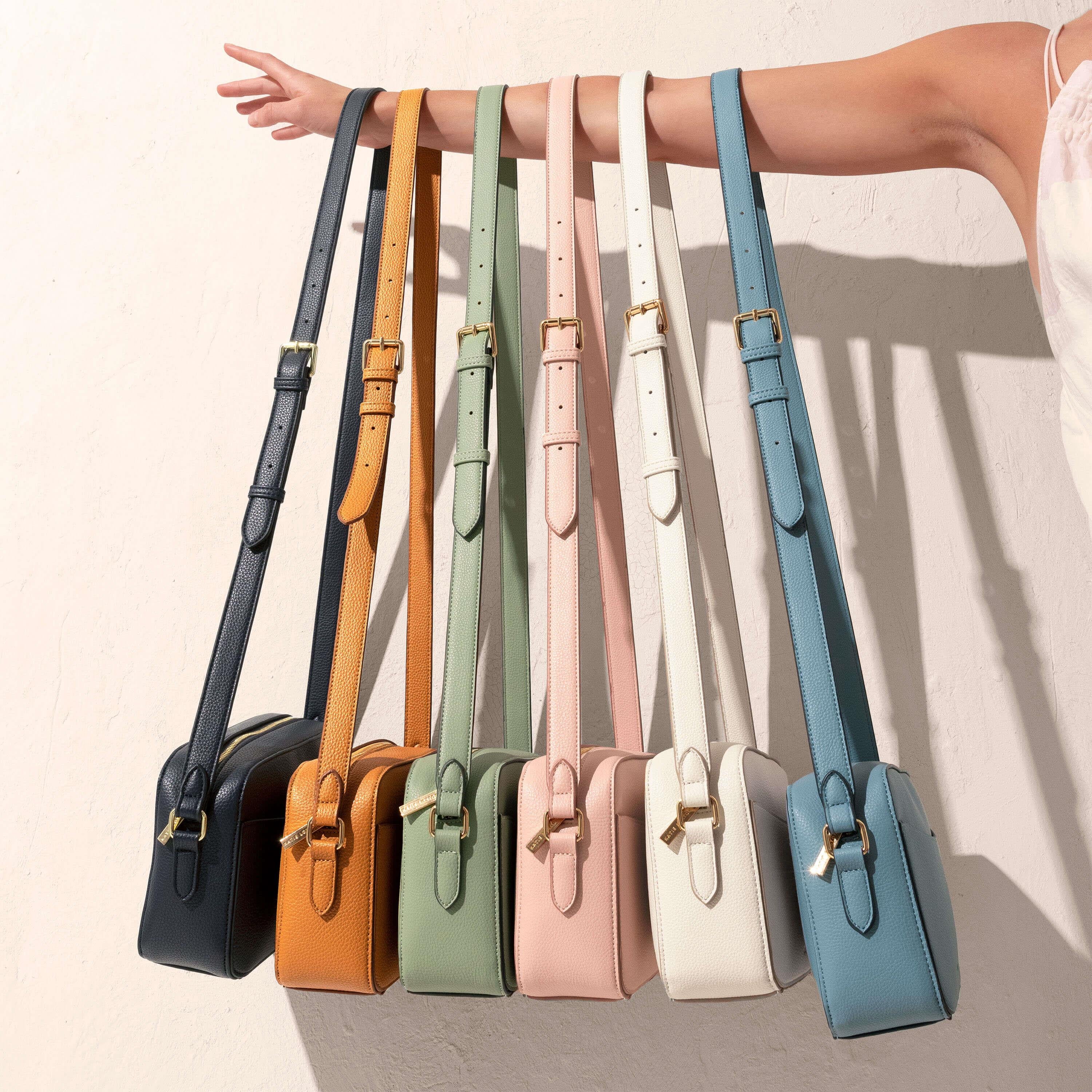 Cara Crossbody Bag | Sage Green | 16 X 23 X 7.5cm