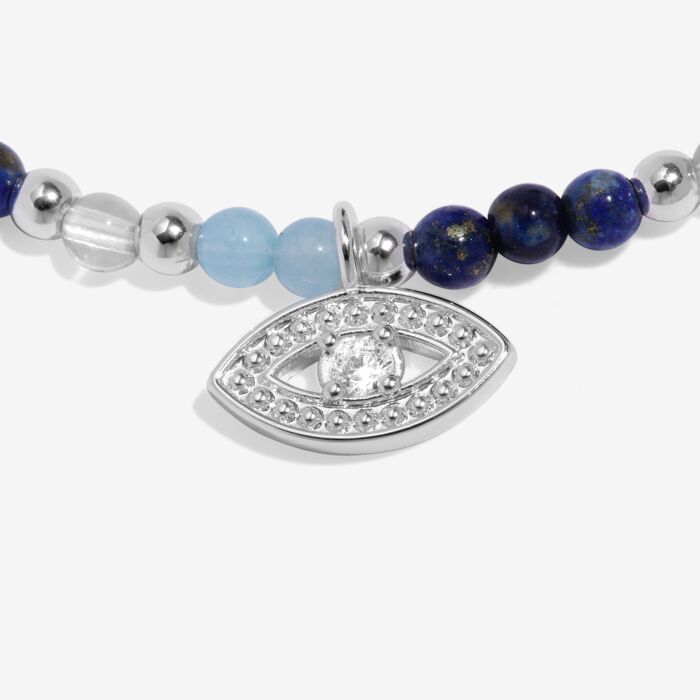 Eye Silver Plated Anklet