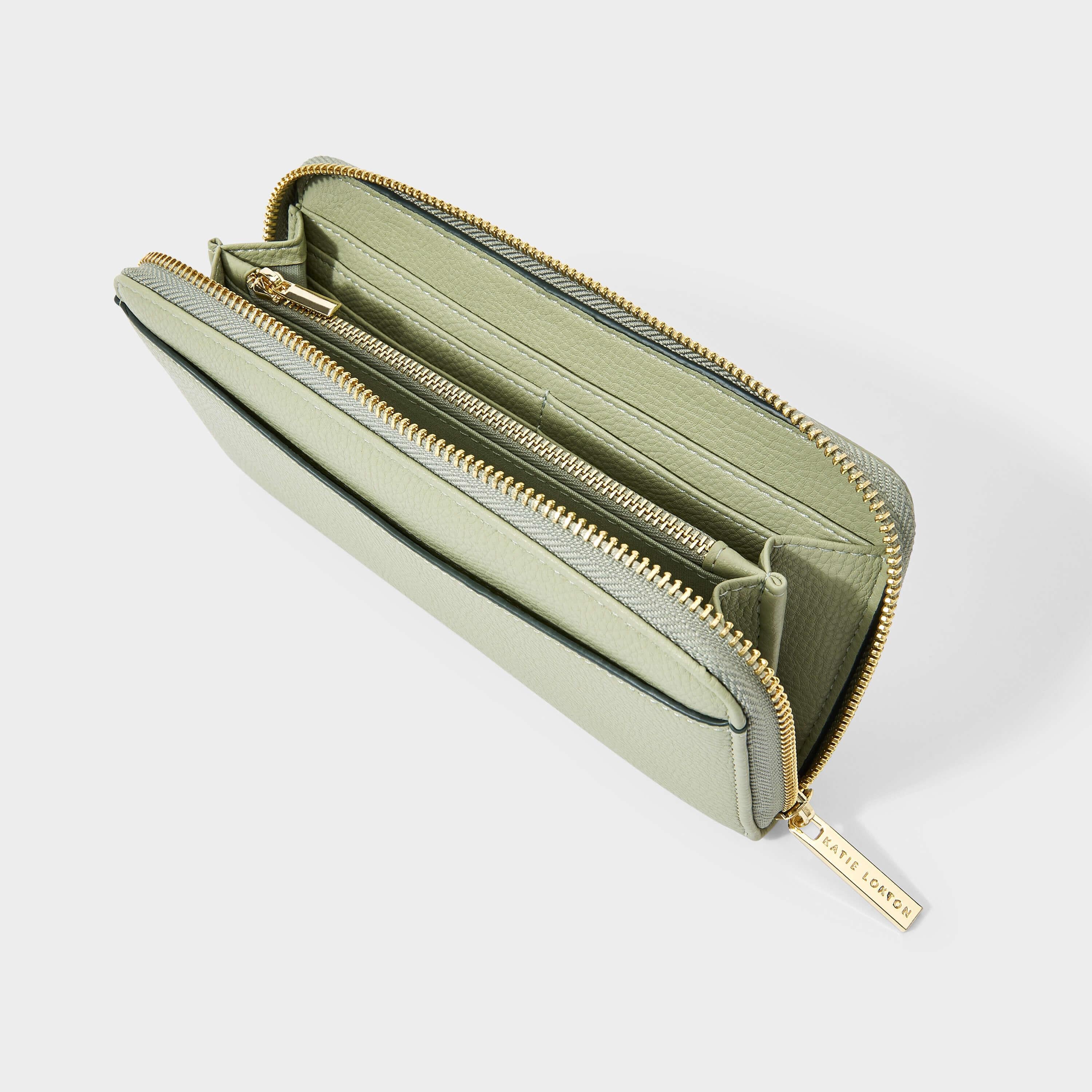 Cara Purse | Sage Green | 10 X 20 X 2.7cm