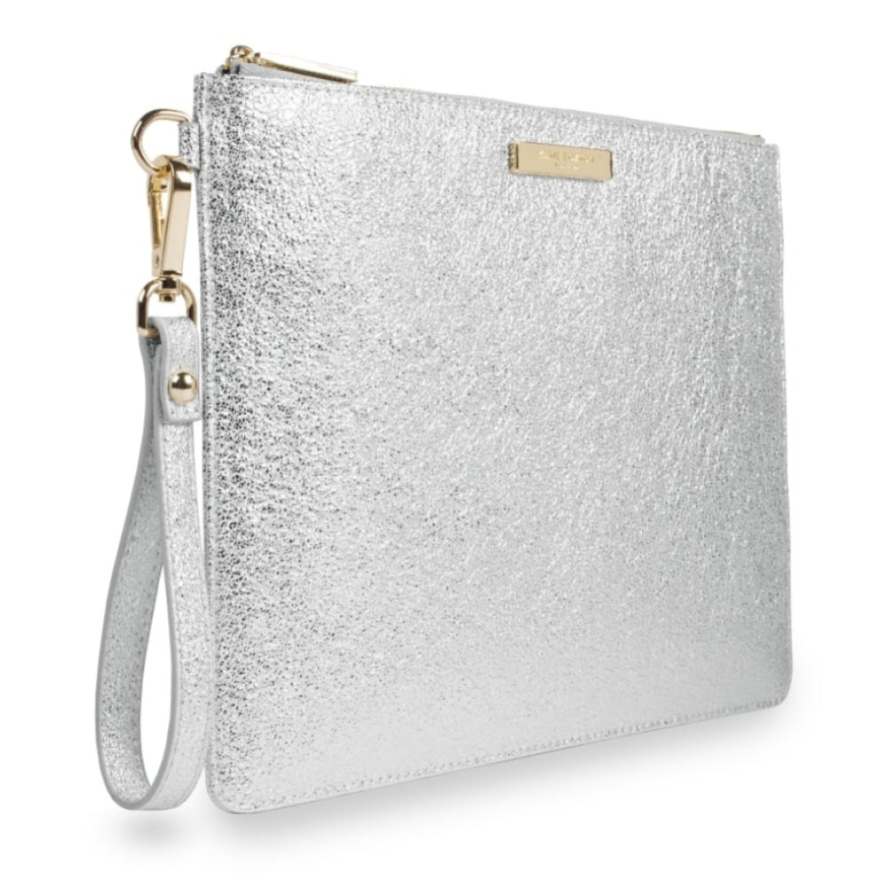 KRUSH KLUTCH - metallic silver - 20cmx29cm