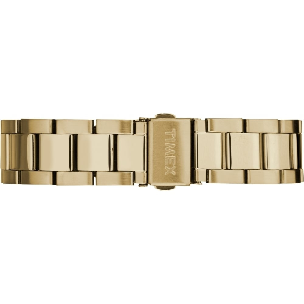 Mens Easy Reader Gold-Tone Bracelet/White Dial