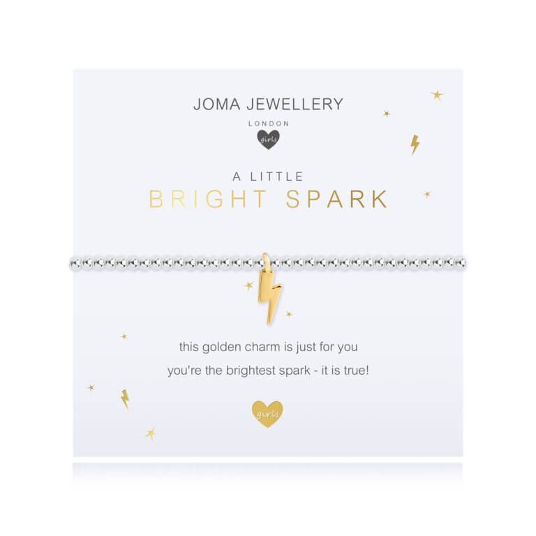 A Little | Bright Spark | Silver | Bracelet | 15.5cm Stretch