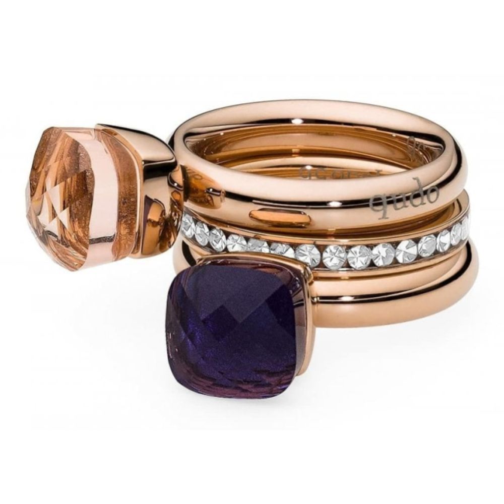 Nueva Deluxe Rose Gold Plated Spacer Ring