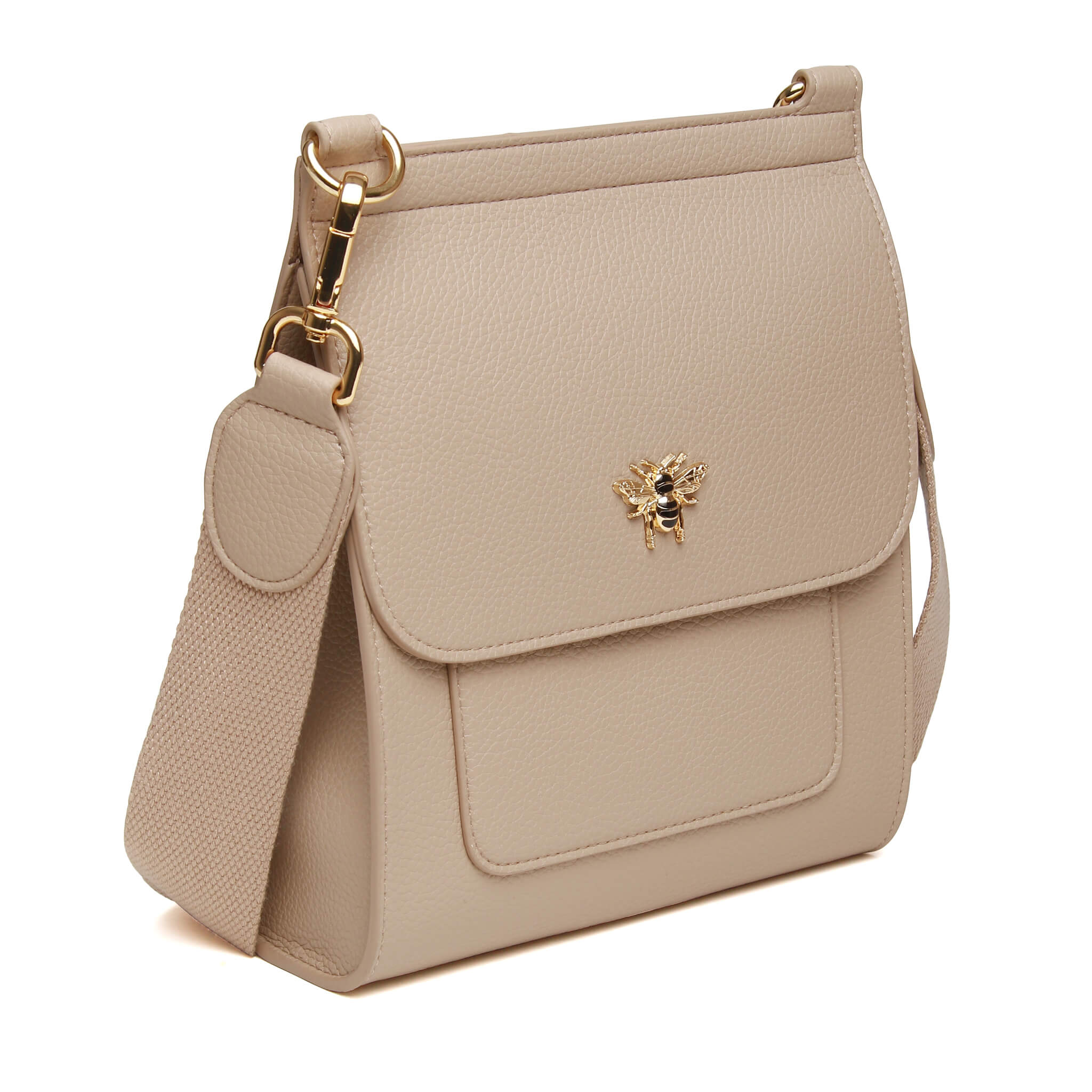 Bloomsbury Cross Body Bag In Stone