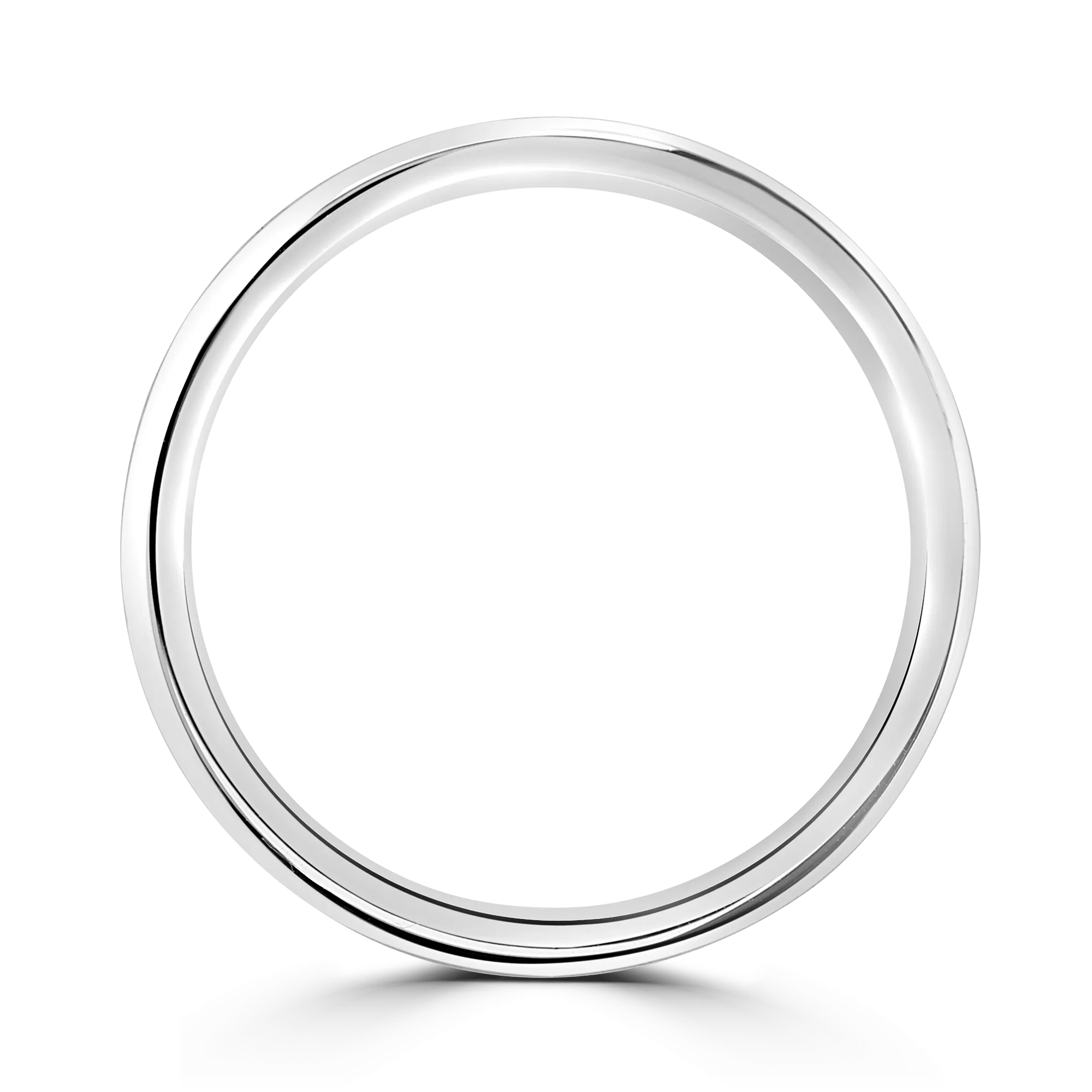Classic Court Platinum 2.5mm Wedding Band