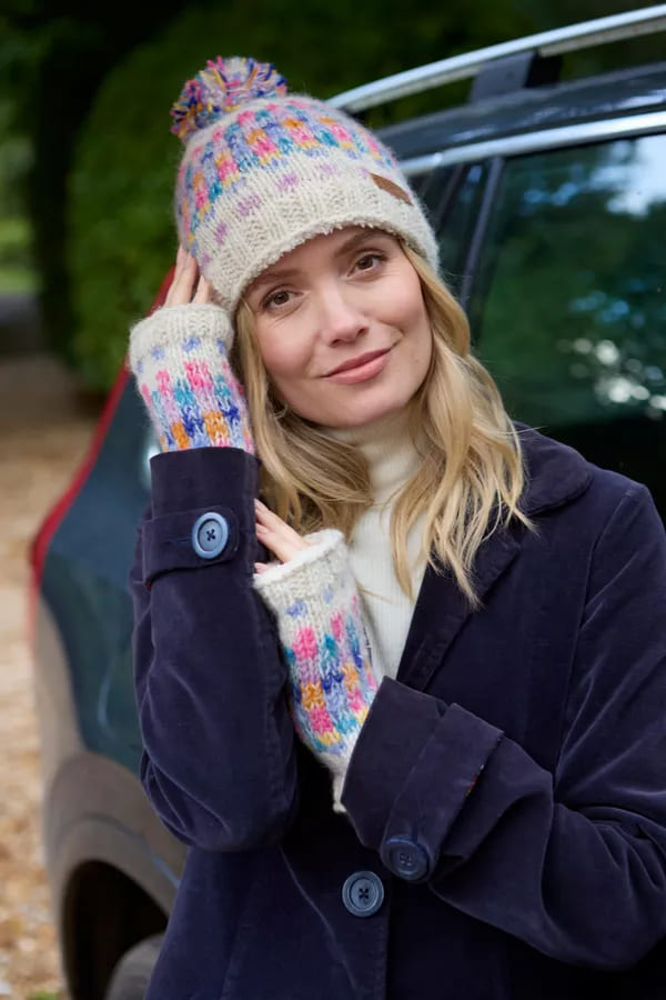 Arundel Bobble Beanie Oatmeal