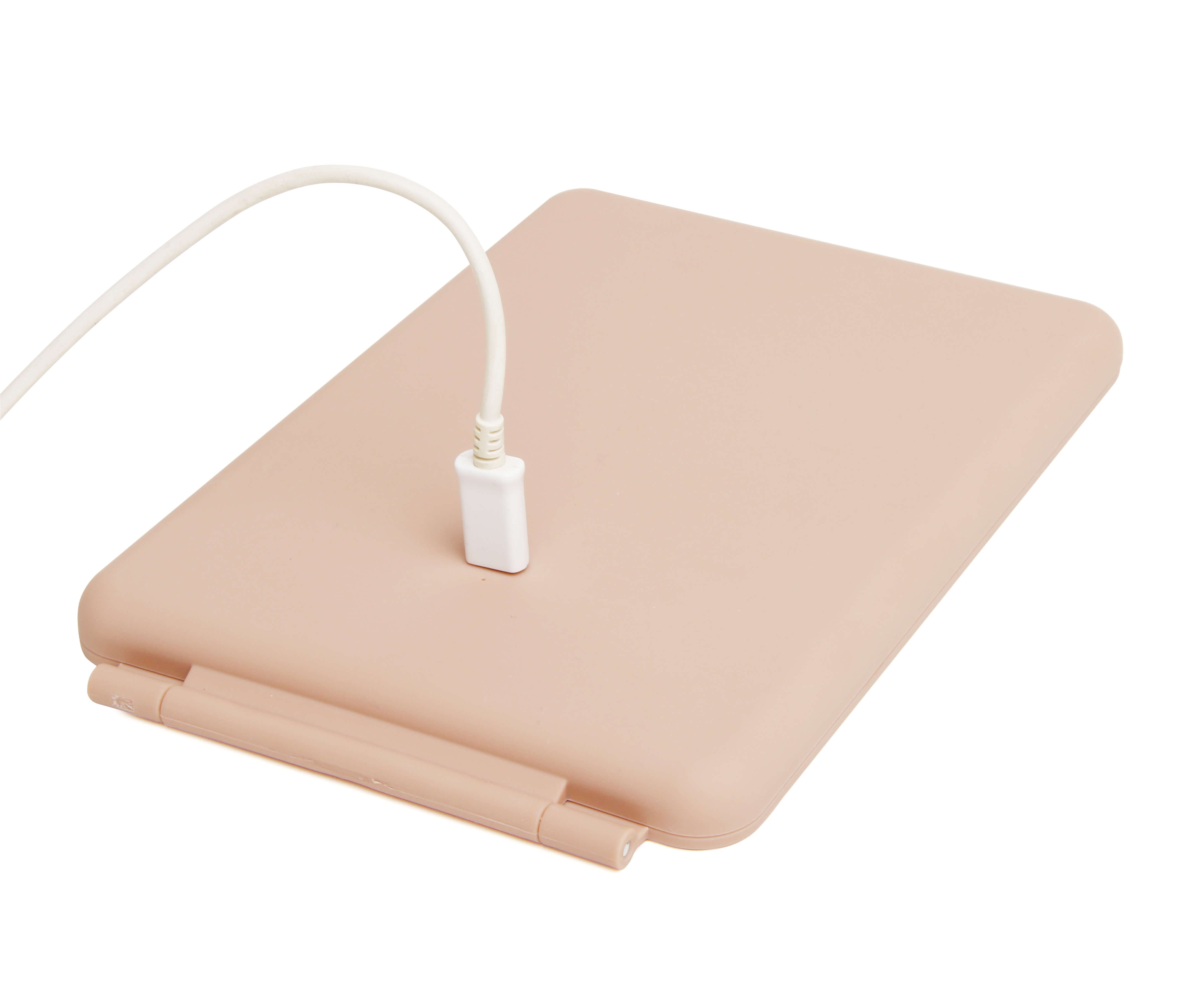 Pink Soft Touch LED Mirror