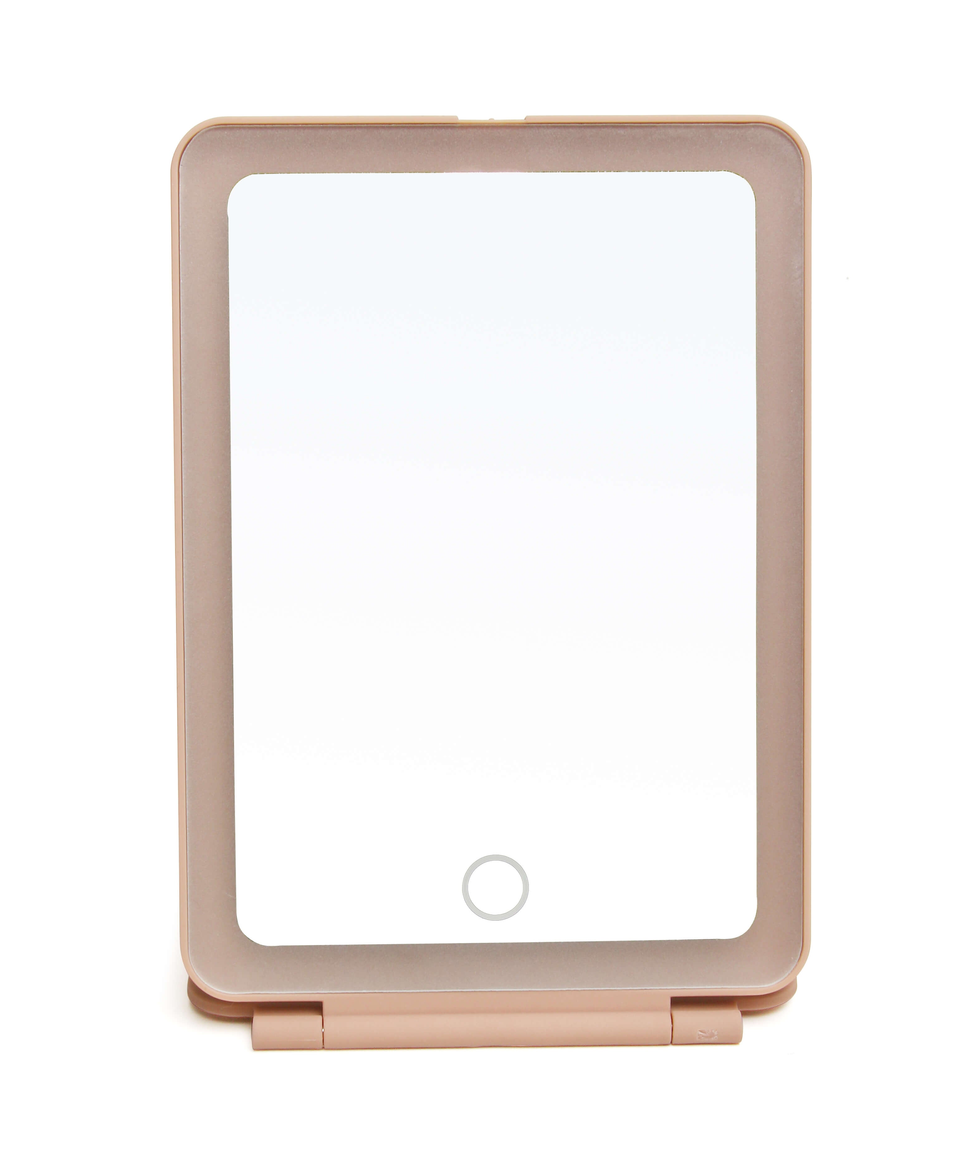 Pink Soft Touch LED Mirror
