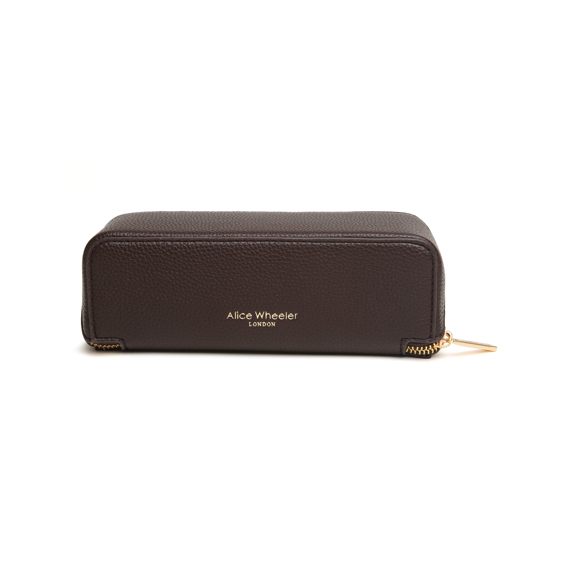 Small Train Case In Chocolate