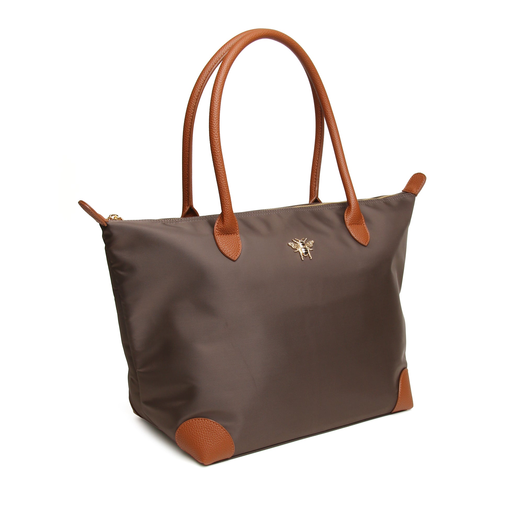 Shoreditch Tote Bag In Chocolate-L