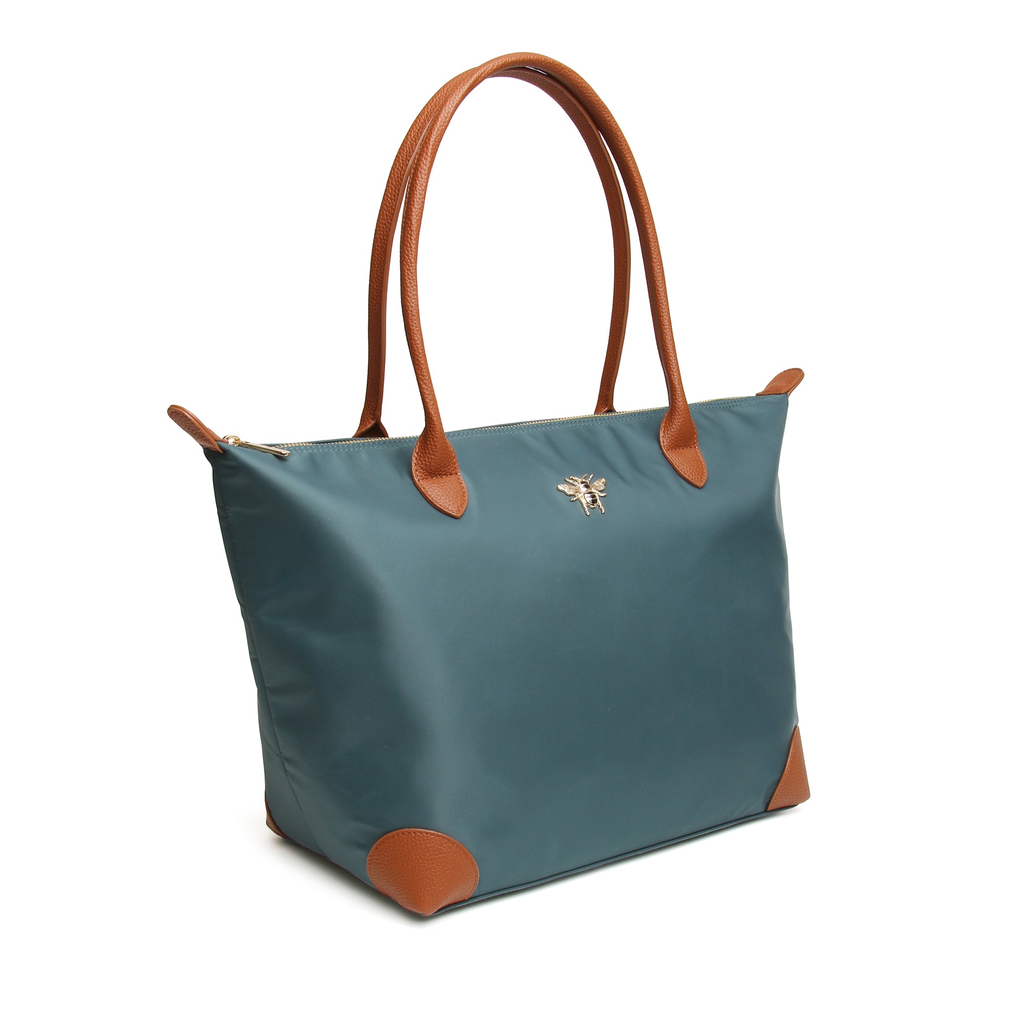Shoreditch Tote Bag In Teal -L